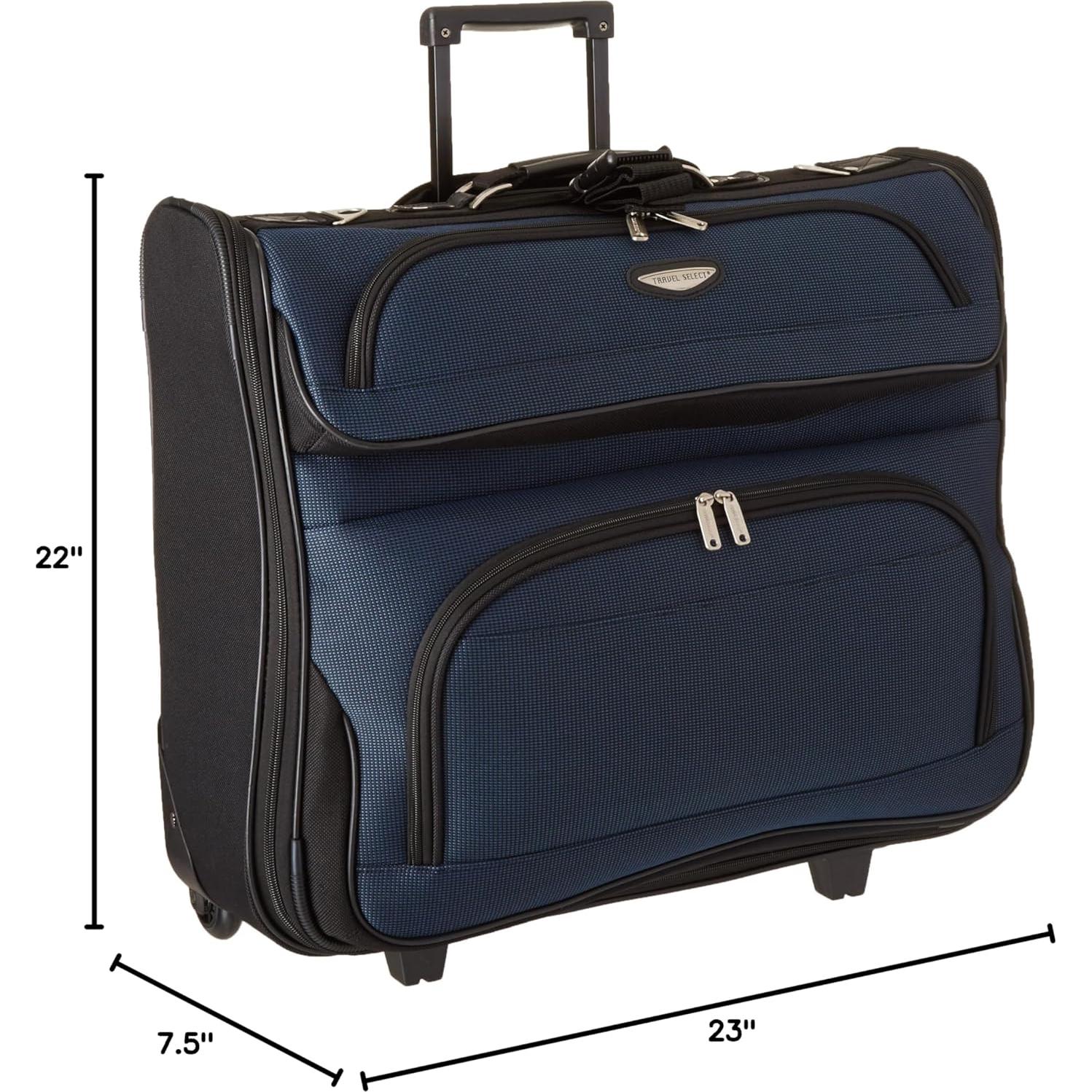 Maleta Expandible Travel Select Amsterdam Azul 58 cm