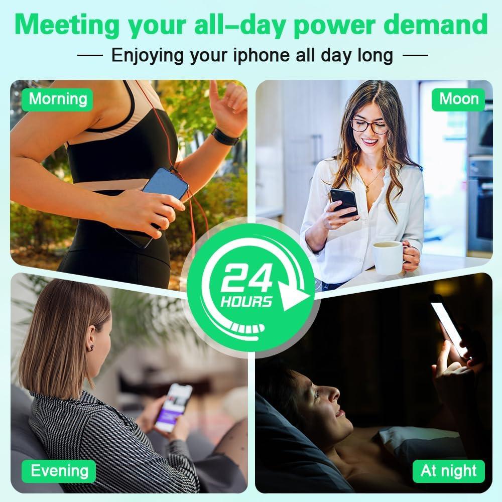 Batería 18800mAh Luuzkla Compatible con iPhone 12 Mini