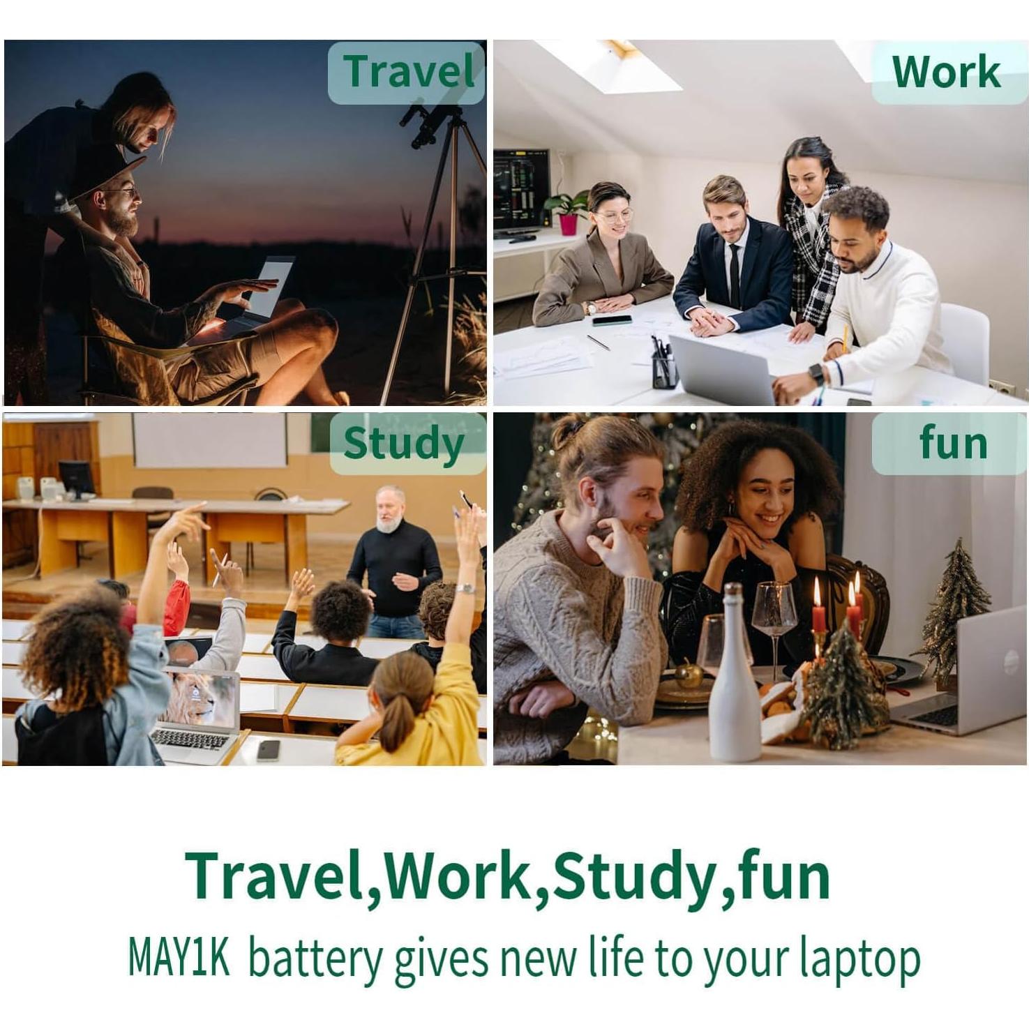 Batería Dell M5Y1K 40Wh 14.8V para Inspiron 14 15 17 Series