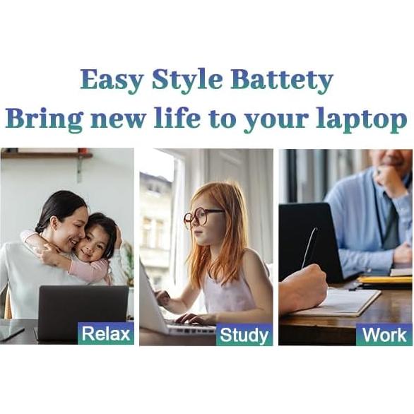 Batería de Reemplazo WDX0R 42Wh para Laptop Dell Inspiron y Latitude