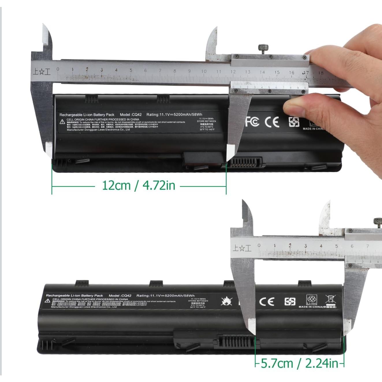 Batería de Reemplazo TREE.NB para HP MU06 MU09 593553-001