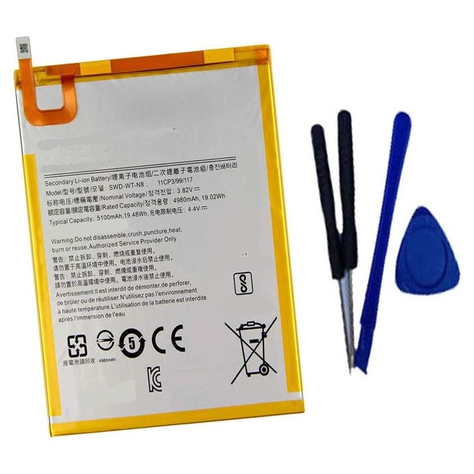Batería de Reemplazo Powerforlaptop para Galaxy Tab A 8.0 2019 5100mAh
