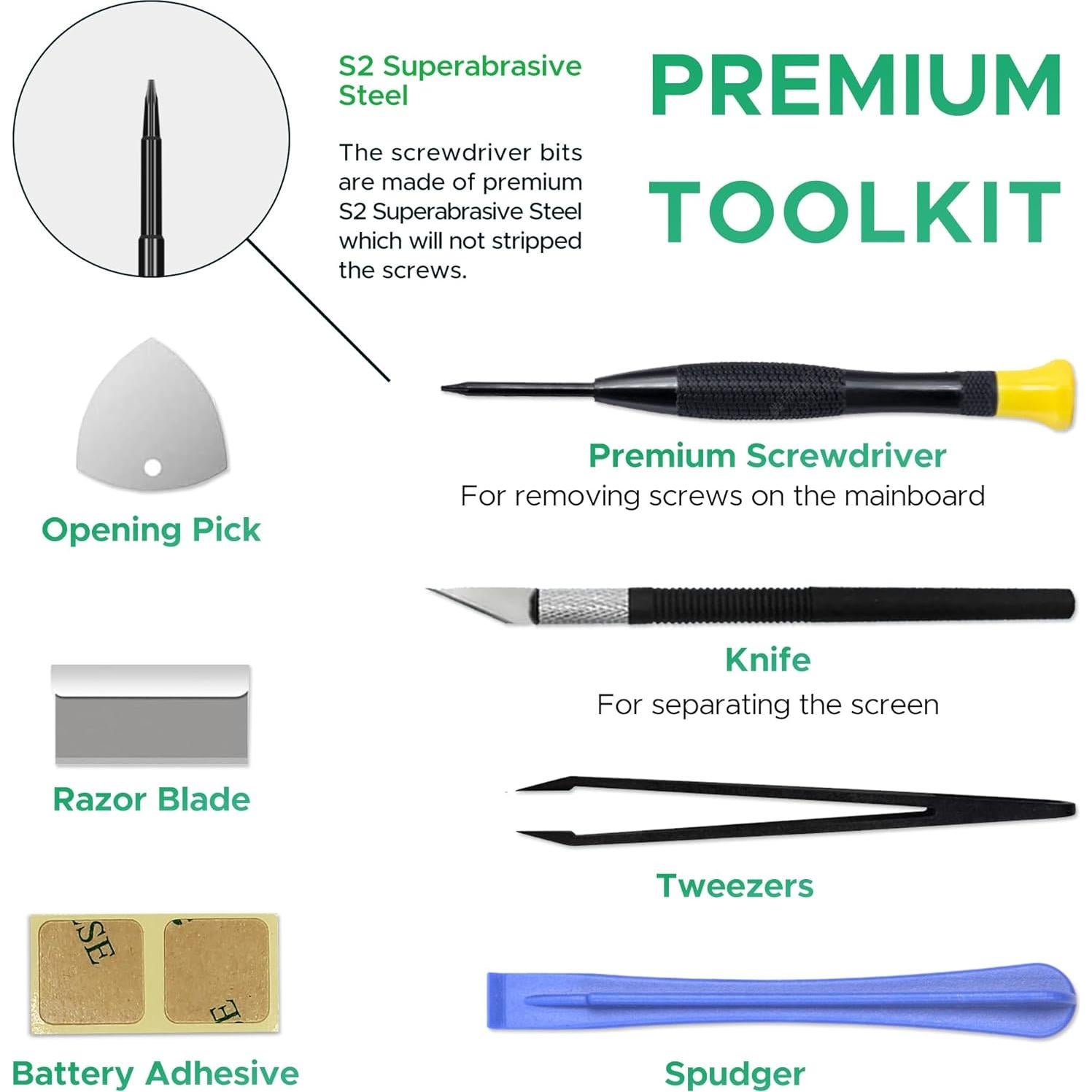 Batería de Reemplazo FUSION VERDE para Galaxy Watch 4 40/42mm