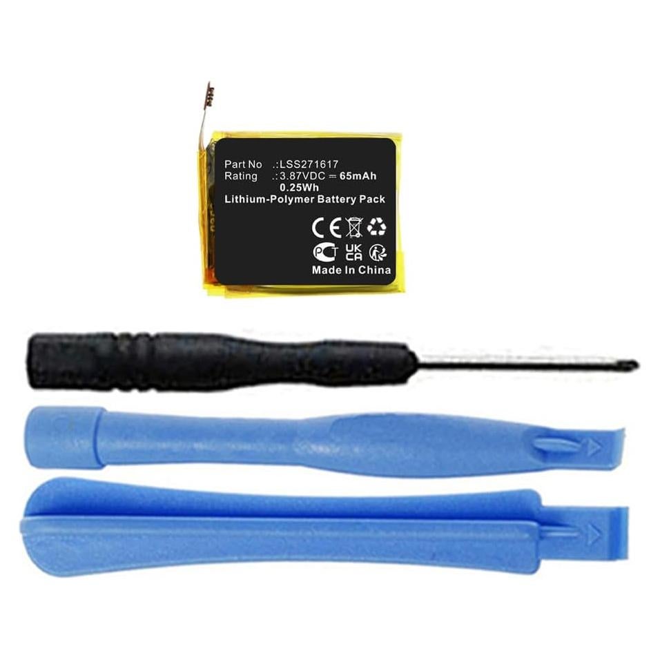Batería de Reemplazo LSS271617 65mAh para Fitbit Charge 5