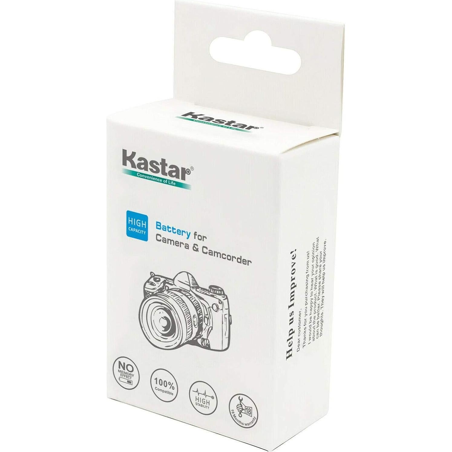 Batería y Cargador Kastar EN-EL9 para Cámaras Nikon SLR