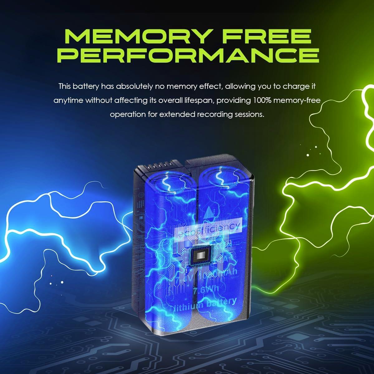 Paquete de 2 Baterías Nikon EN-EL14A 1030mAh 7.4V