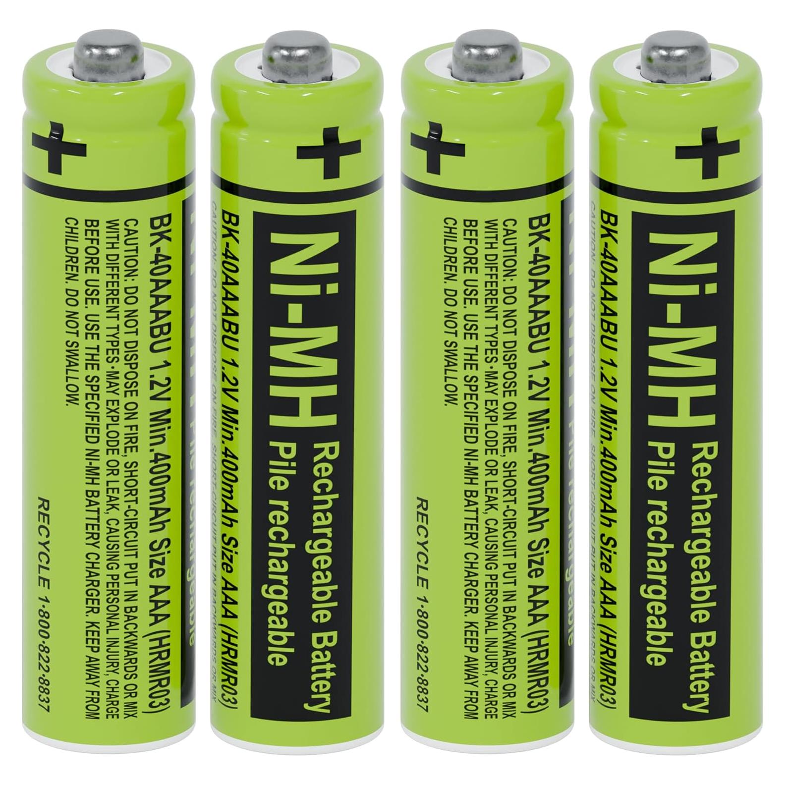 Baterías Recargables Ni-MH RocketBus BK-40AAABU 400mAh