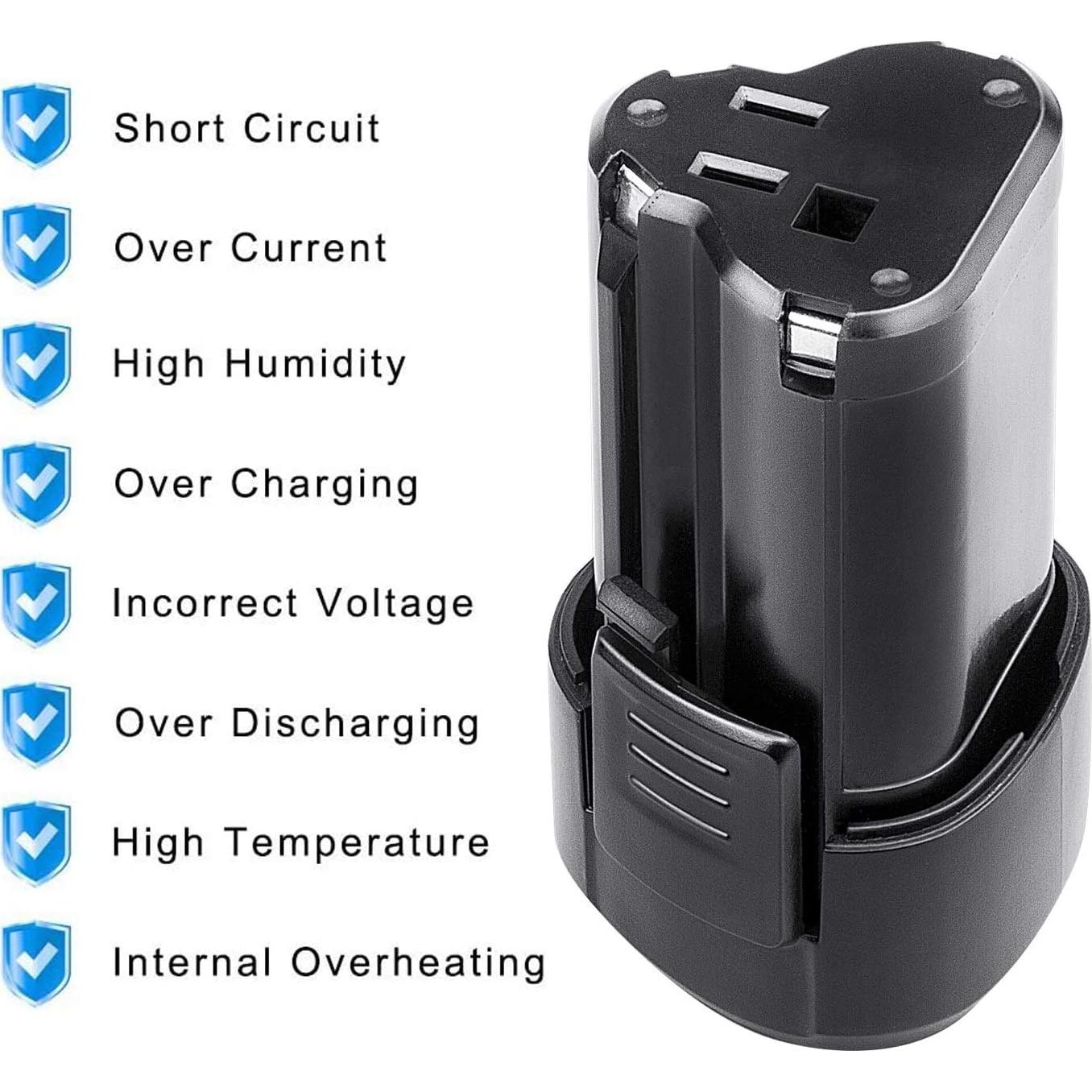 Batería de Reemplazo ARyee 12V 3000mAh para Rockwell