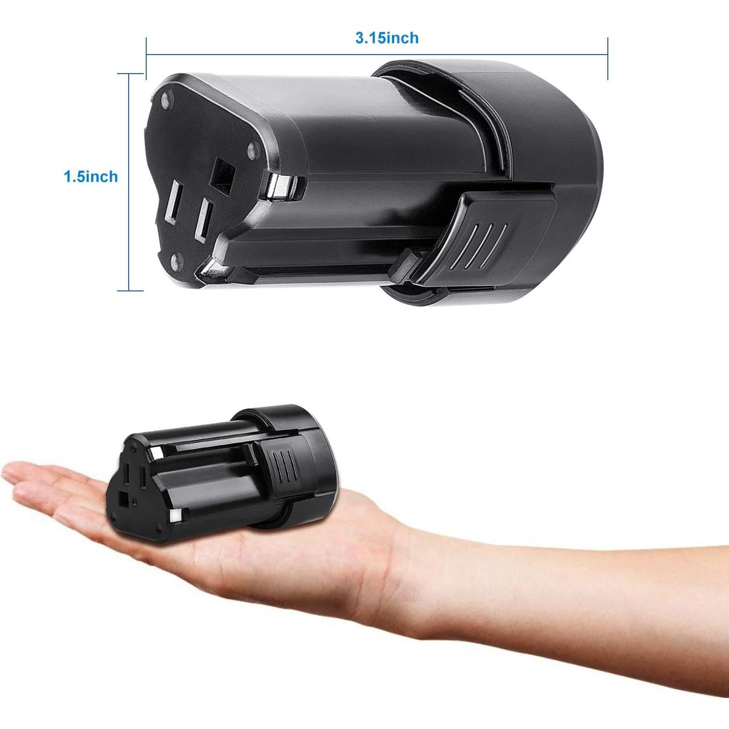 Batería de Reemplazo ARyee 12V 3000mAh para Rockwell