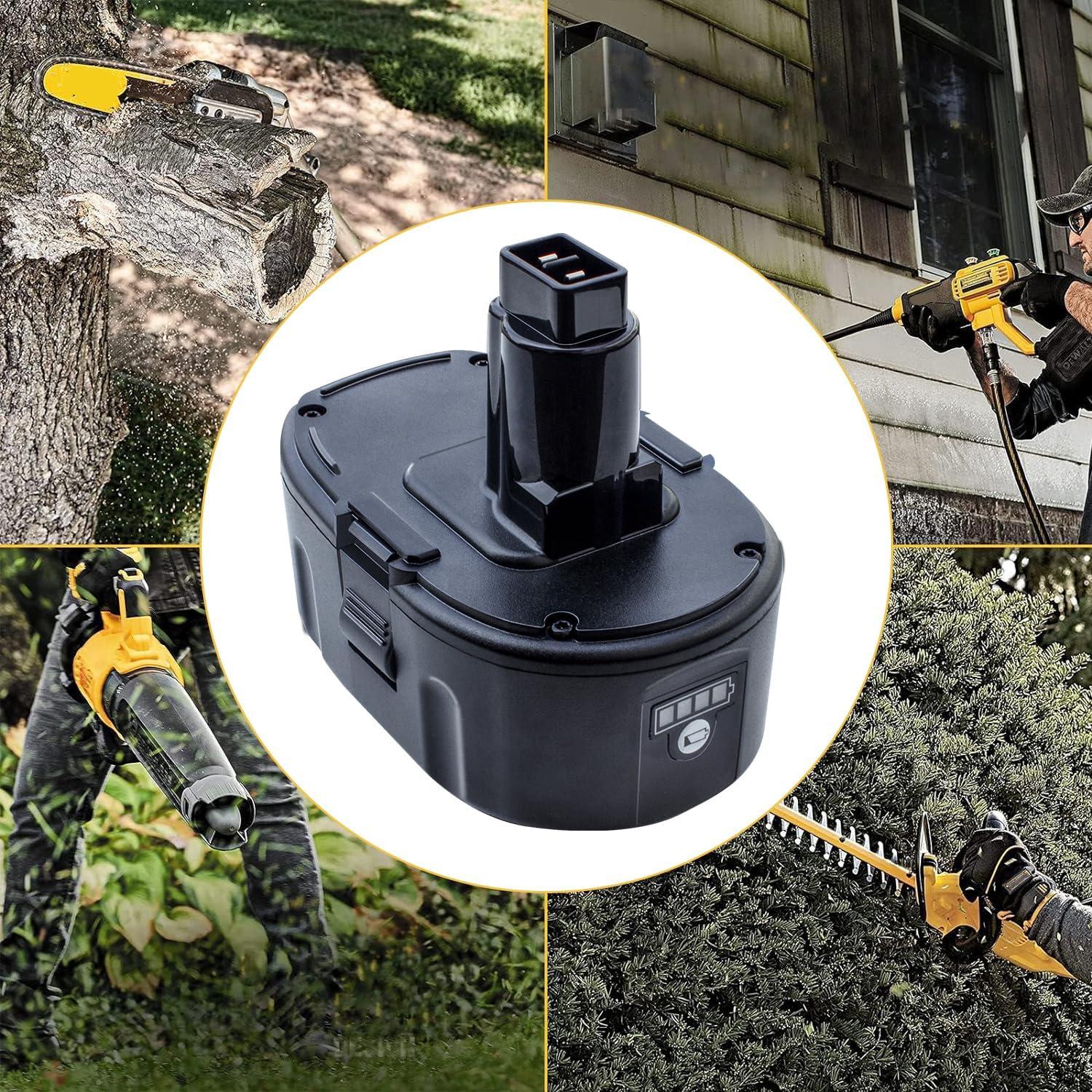 Batería de Litio-Ion DTK 18V 6.5Ah Reemplazo Dewalt 2 Pack