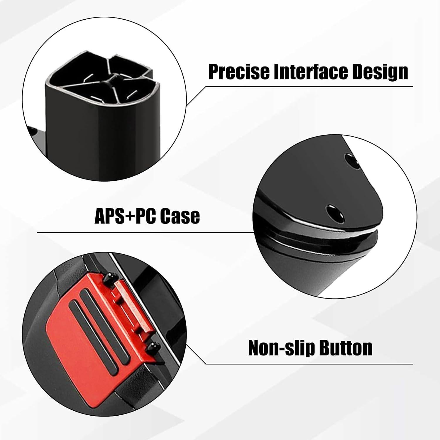 Pack 2 Baterías Ni-MH 19.2V 3600mAh TOPBATT para Craftsman