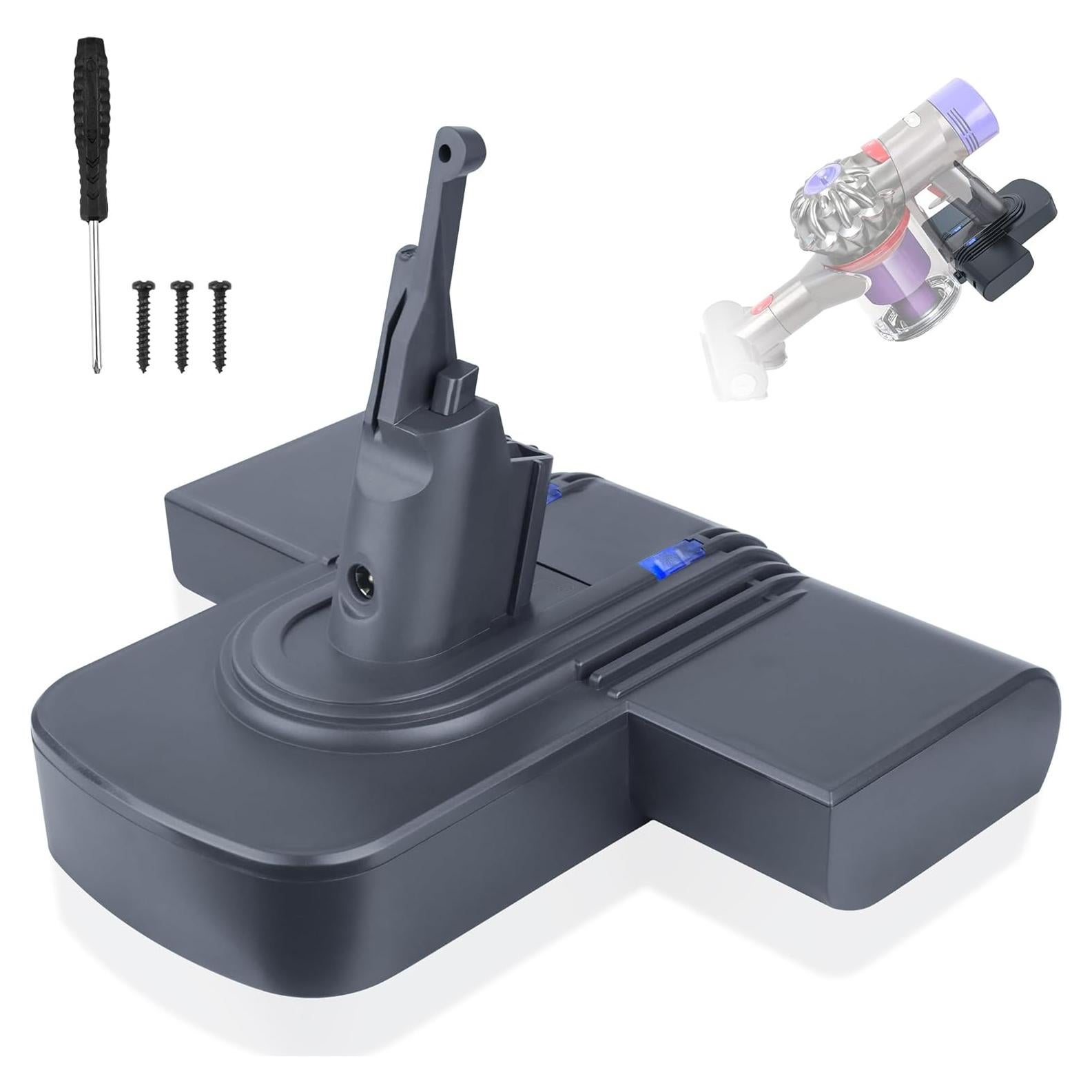 Batería de Reemplazo Li-ion 8000mAh para Dyson V8 - JEMERYY