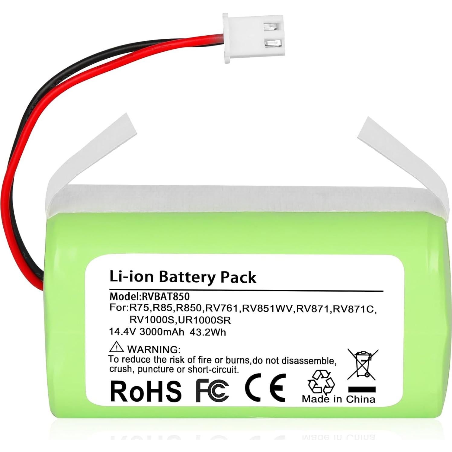 Batería de Reemplazo KUNLUN RVBAT850 para Aspiradora Shark