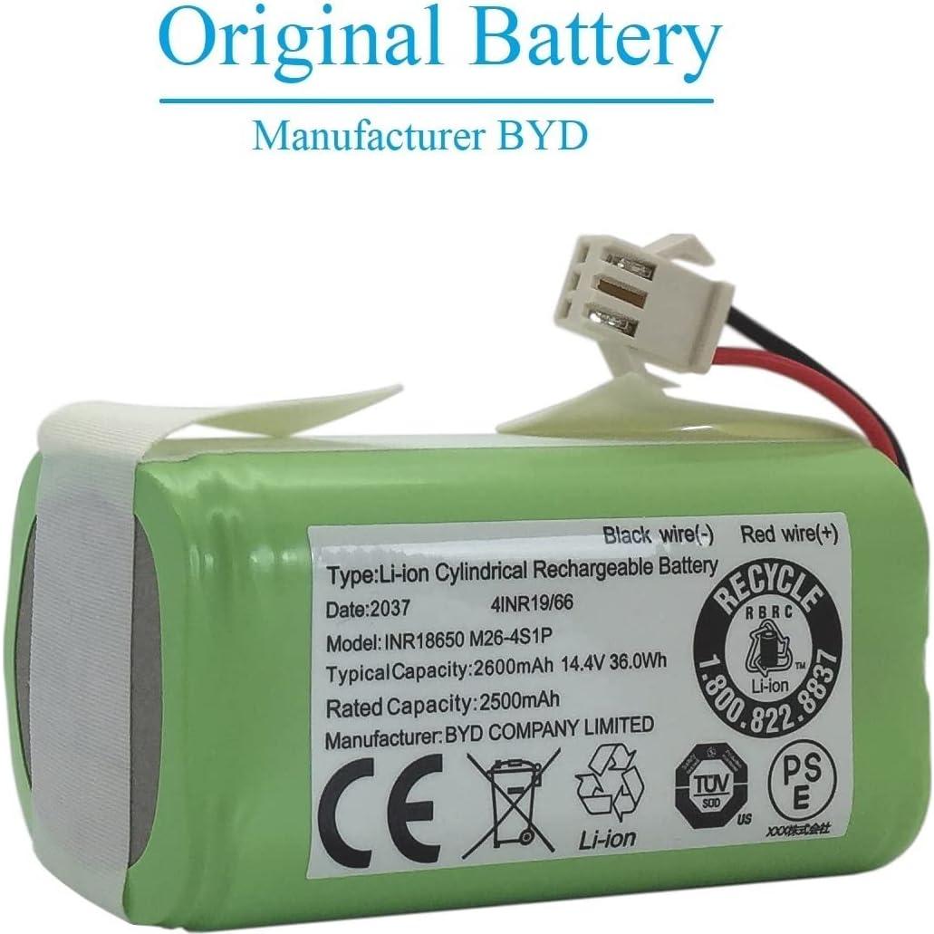 Batería de Reemplazo BYD 2600mAh 14.4V para Ecovacs y Eufy