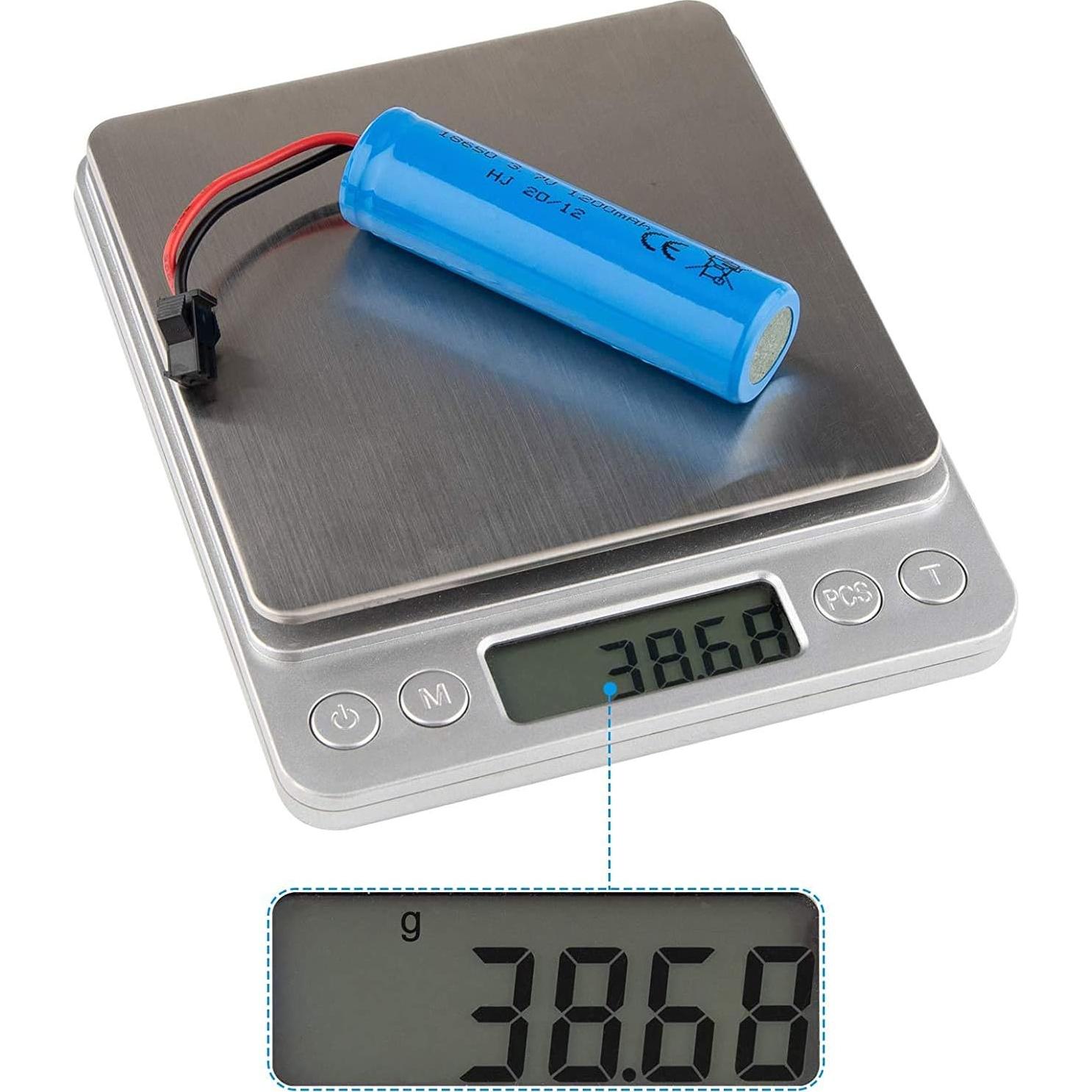 Batería Recargable Li-ion 3.7V 1200mAh FPVERA 2PCS con USB