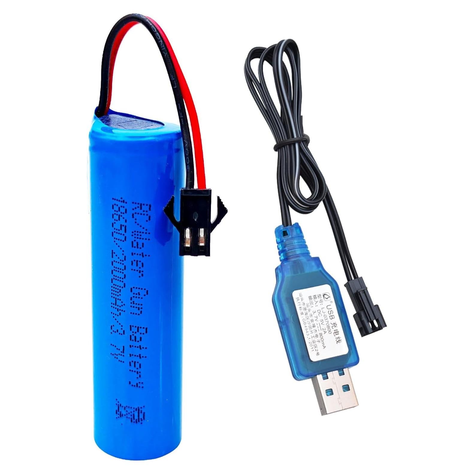 Batería Recargable de Coche RC Shockli 3.7V 2000mAh SM-2P