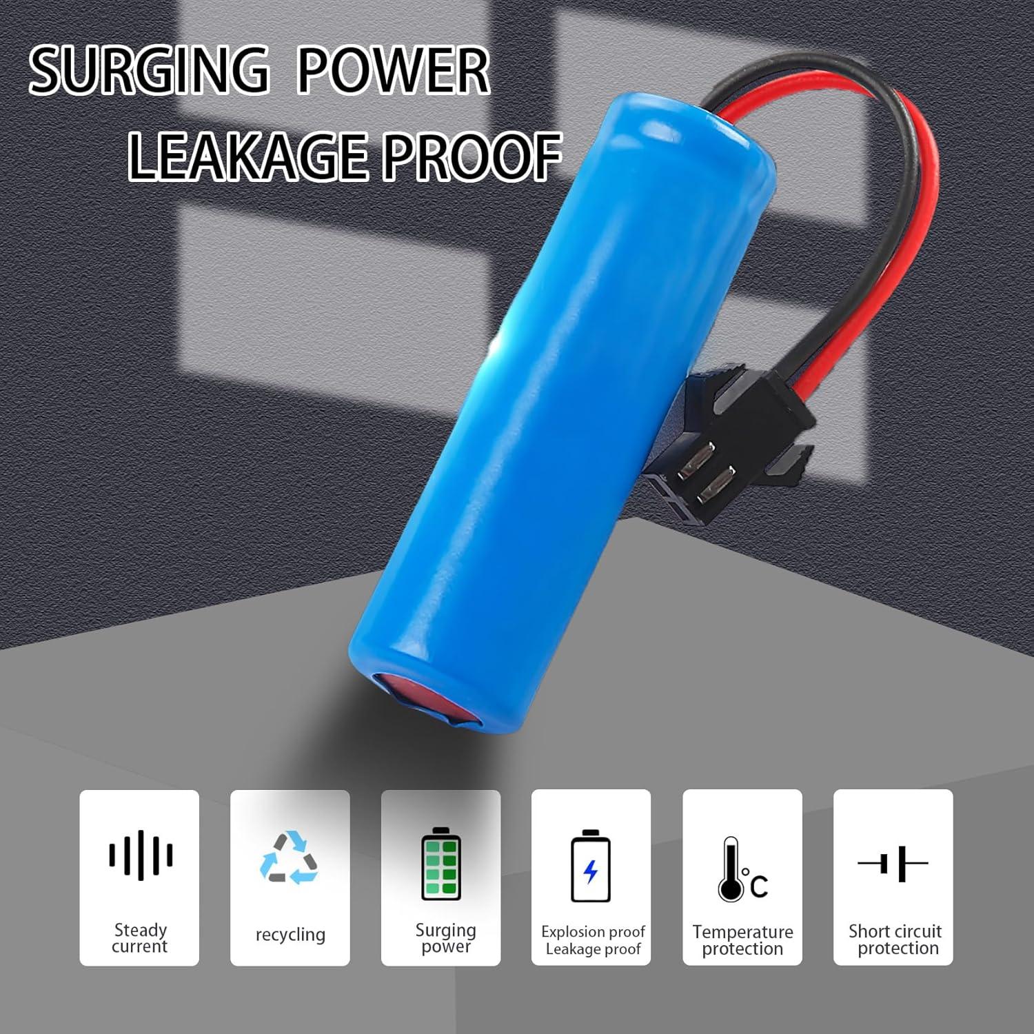 Paquete de 2 Baterías Recargables Li-ion 3.7V 500mAh Jomi & Jolly