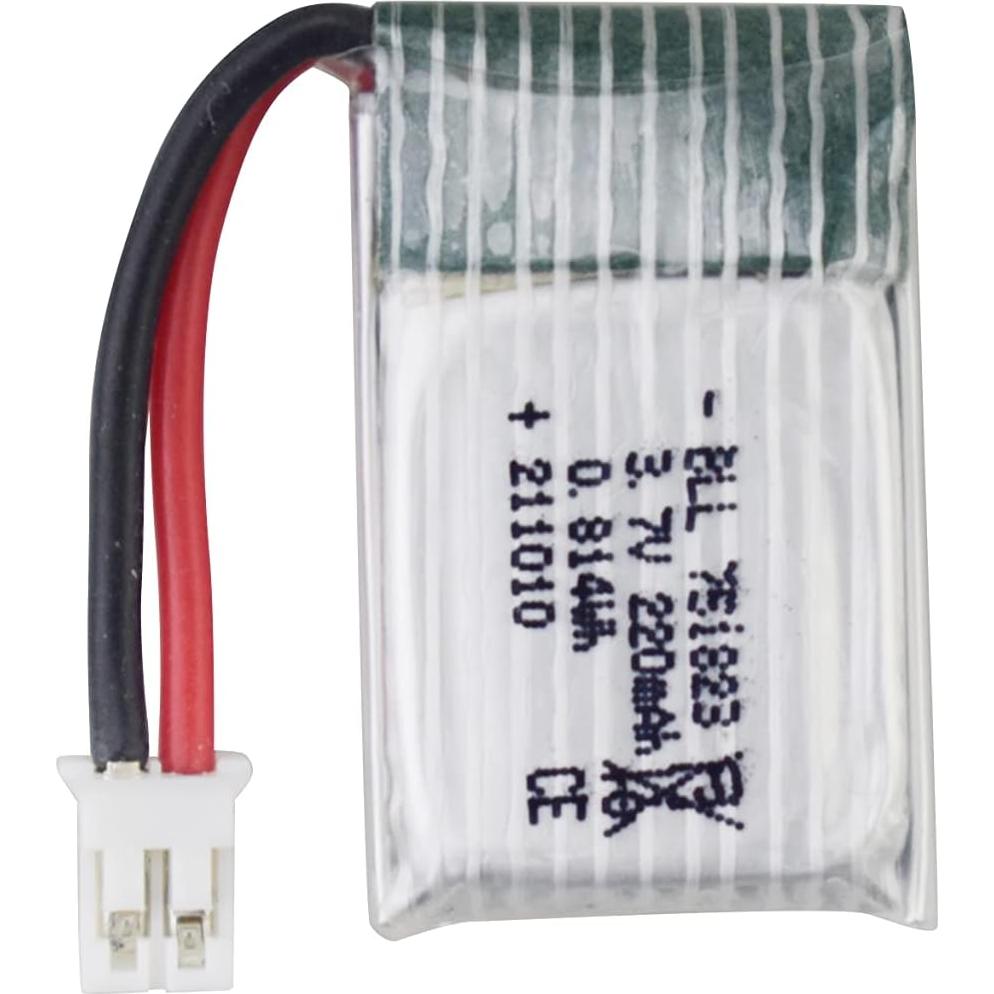 Baterías de Litio 6PCS 3.7V 220mAh Fytoo para Drones
