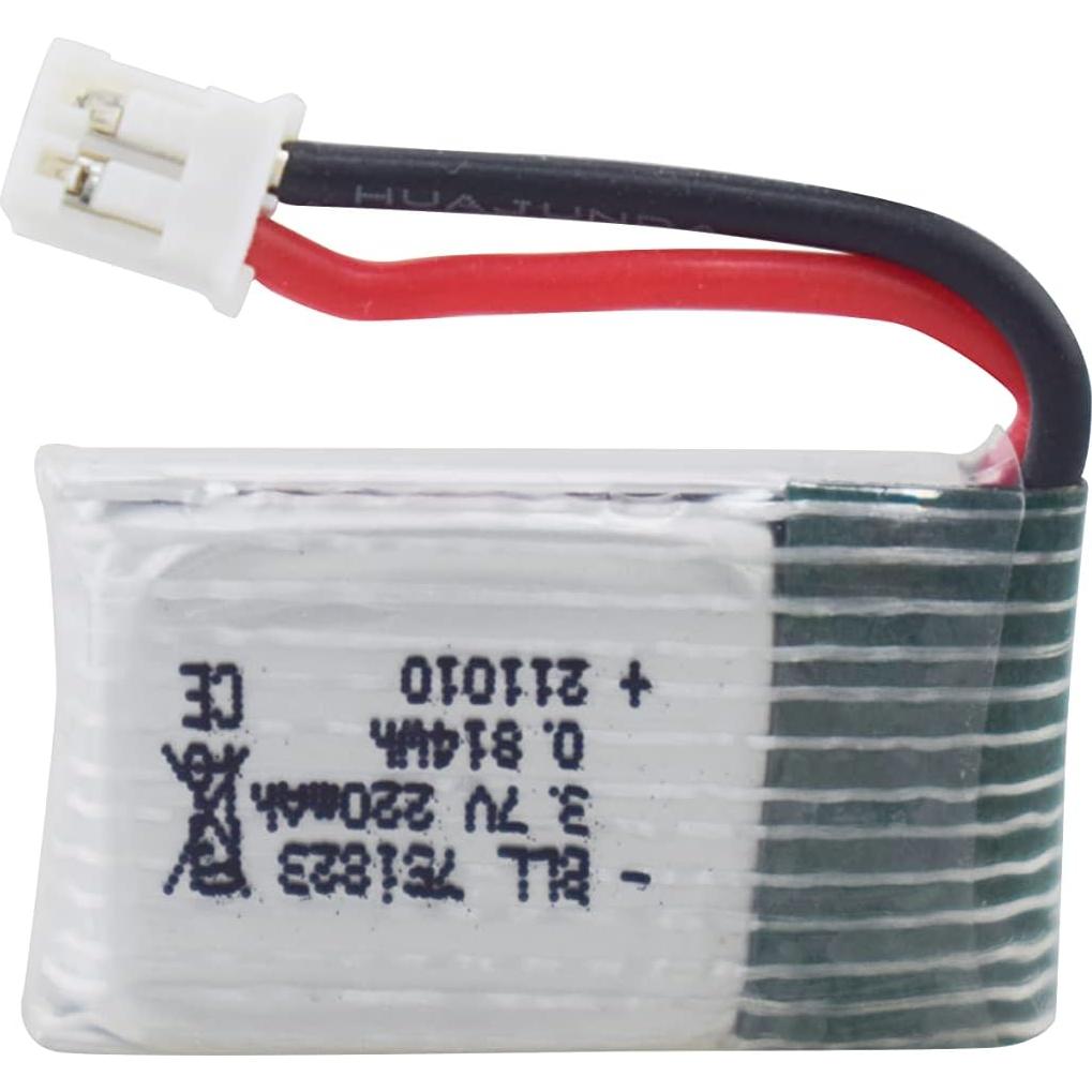 Baterías de Litio 6PCS 3.7V 220mAh Fytoo para Drones