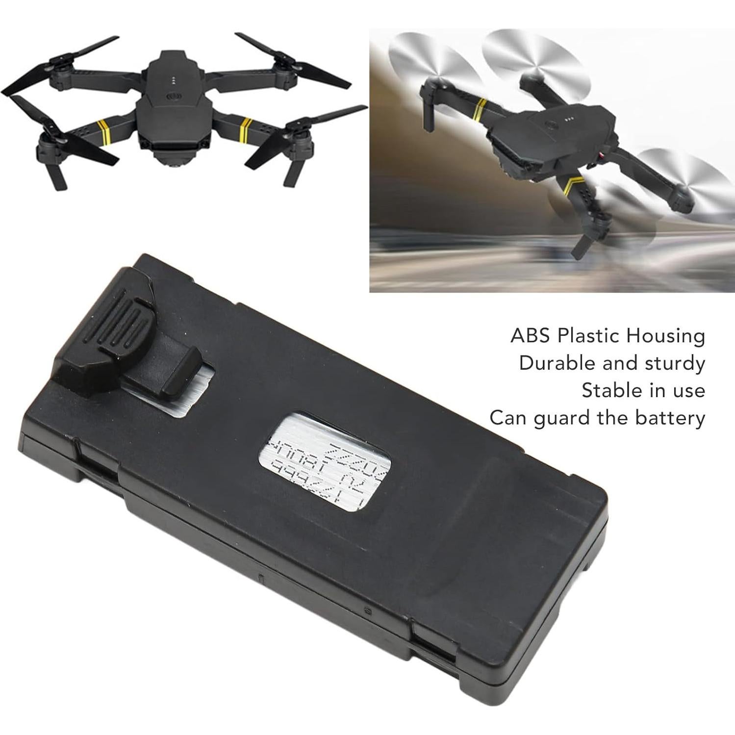 Batería de iones de litio Zunate 3.7V 1800mAh para dron RC E88 E99