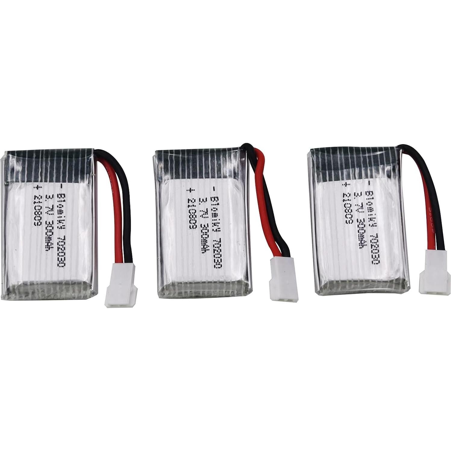 Batería recargable Blomiky 3.7V 300mAh con conector MX2.0