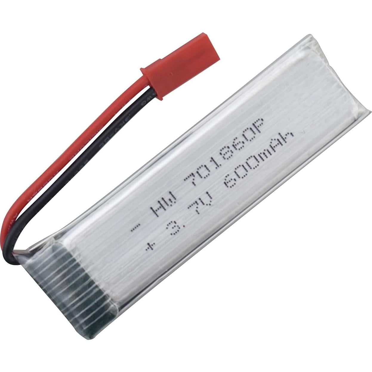 4 Baterías de Litio 600mAh MOONZON para Drones RC UDI WLtoys Syma