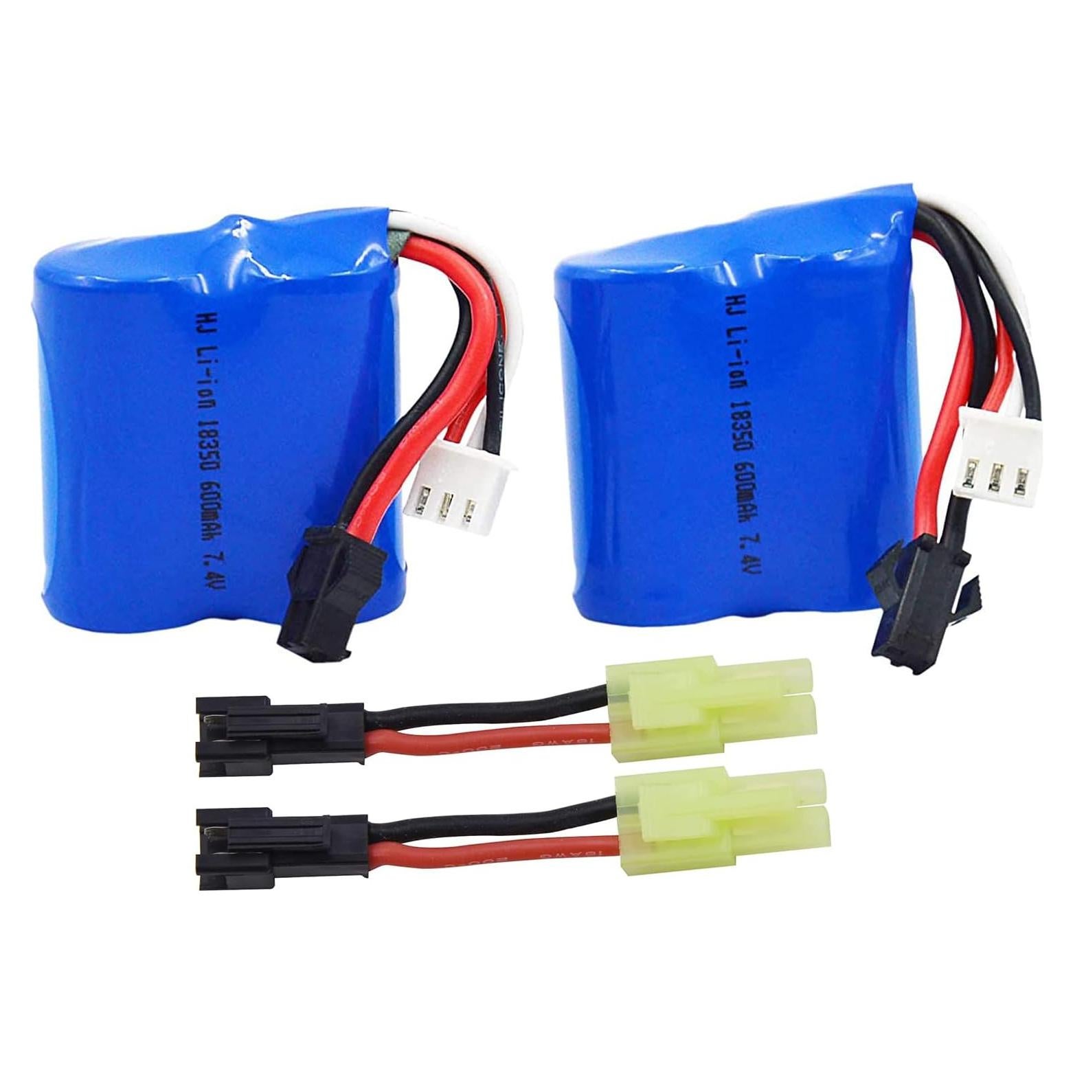Batería de Ion de Litio 7.4V 600mAh Blomiky para Barcos RC