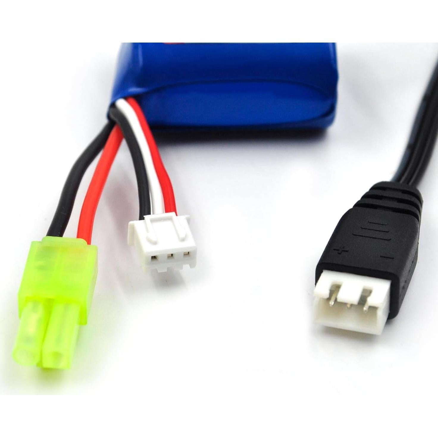 Batería Li-ion 7.4V 600mAh Mini Tamiya 4-Pack elxjar