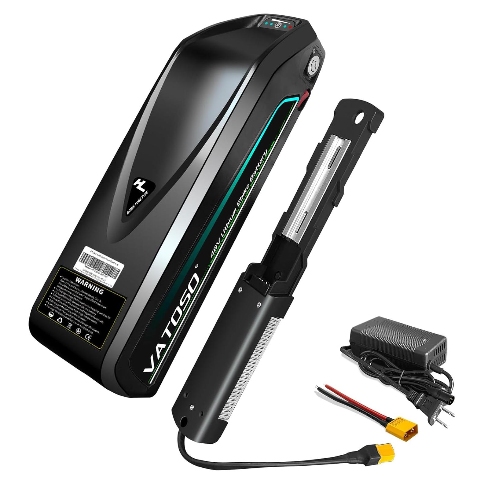 Batería de Litio 48V 12Ah VATOSO con BMS 30A y Cargador