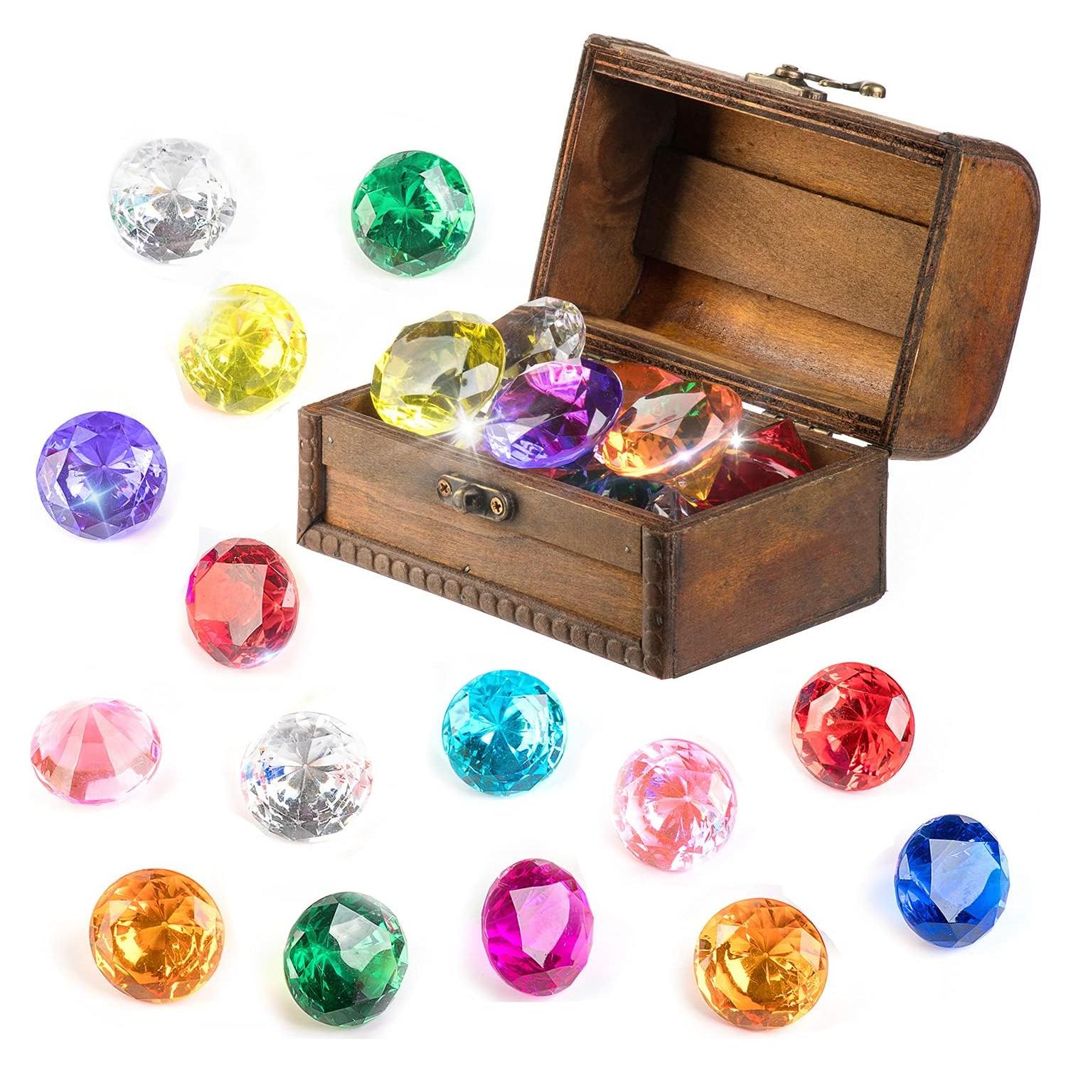 Juguete de buceo PUBGAMER con 15 diamantes y cofre