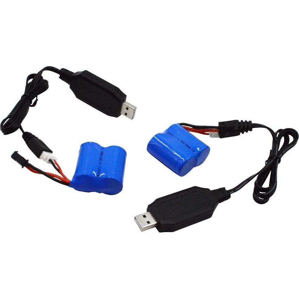 Batería Recargable 7.4V 600mAh Li-ion Blomiky para Barcos RC