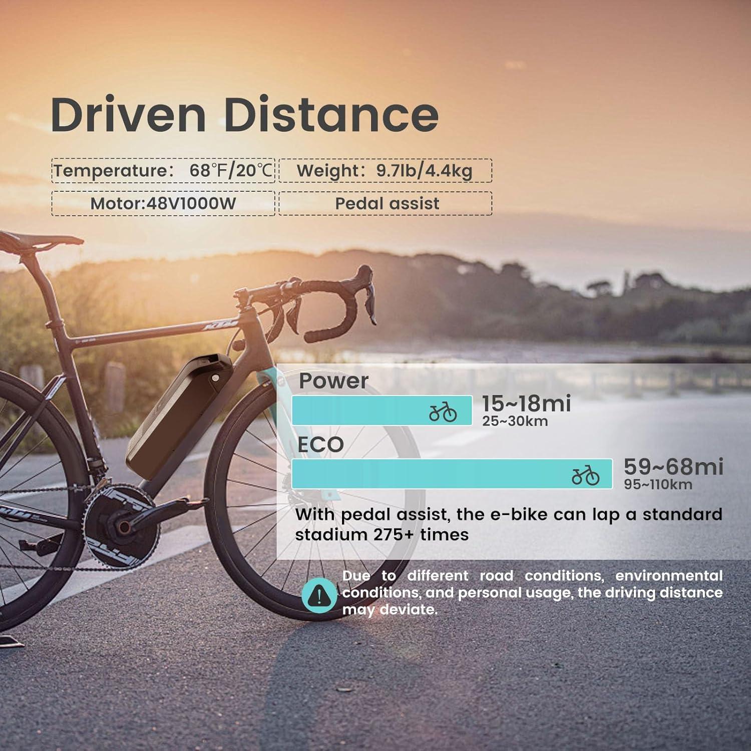 Batería de Ebike 36V/48V 10.4Ah Litio BMS 40A Scooter