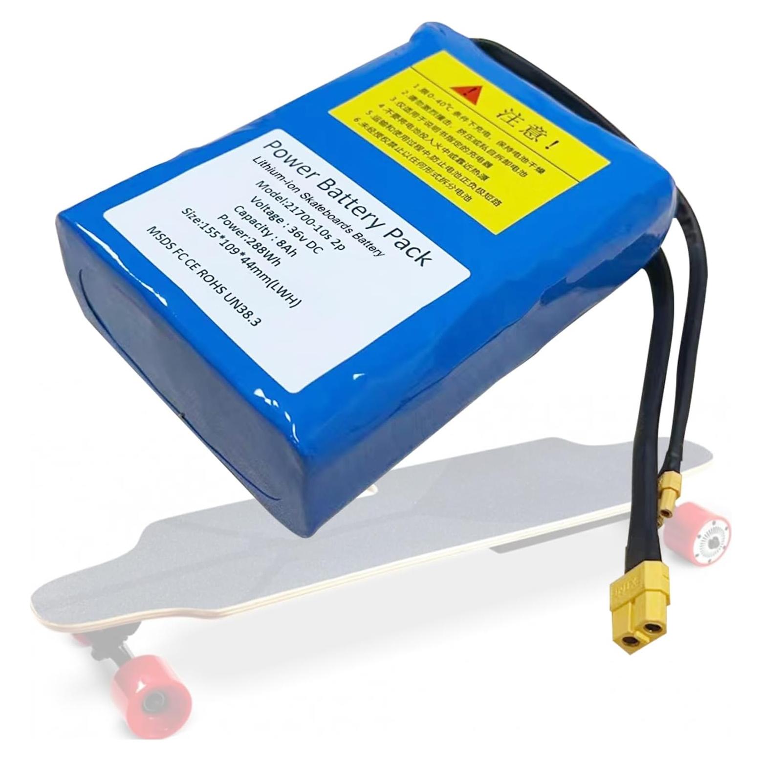 Batería de Litio 36V 8Ah para Patinetes Eléctricos CBJJ
