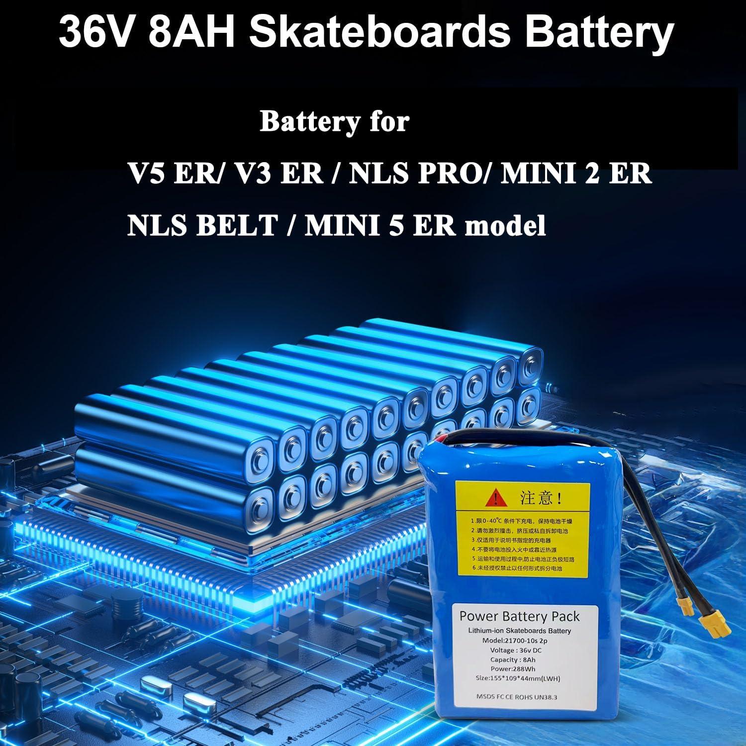 Batería de Litio 36V 8Ah para Patinetes Eléctricos CBJJ