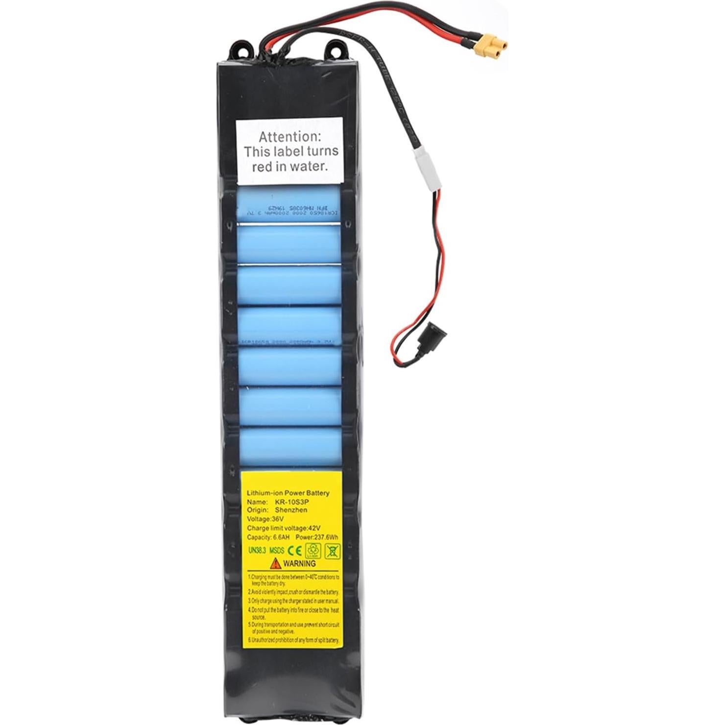 Batería de 36V 6600mAh para Scooter Eléctrico M365 Syrisora