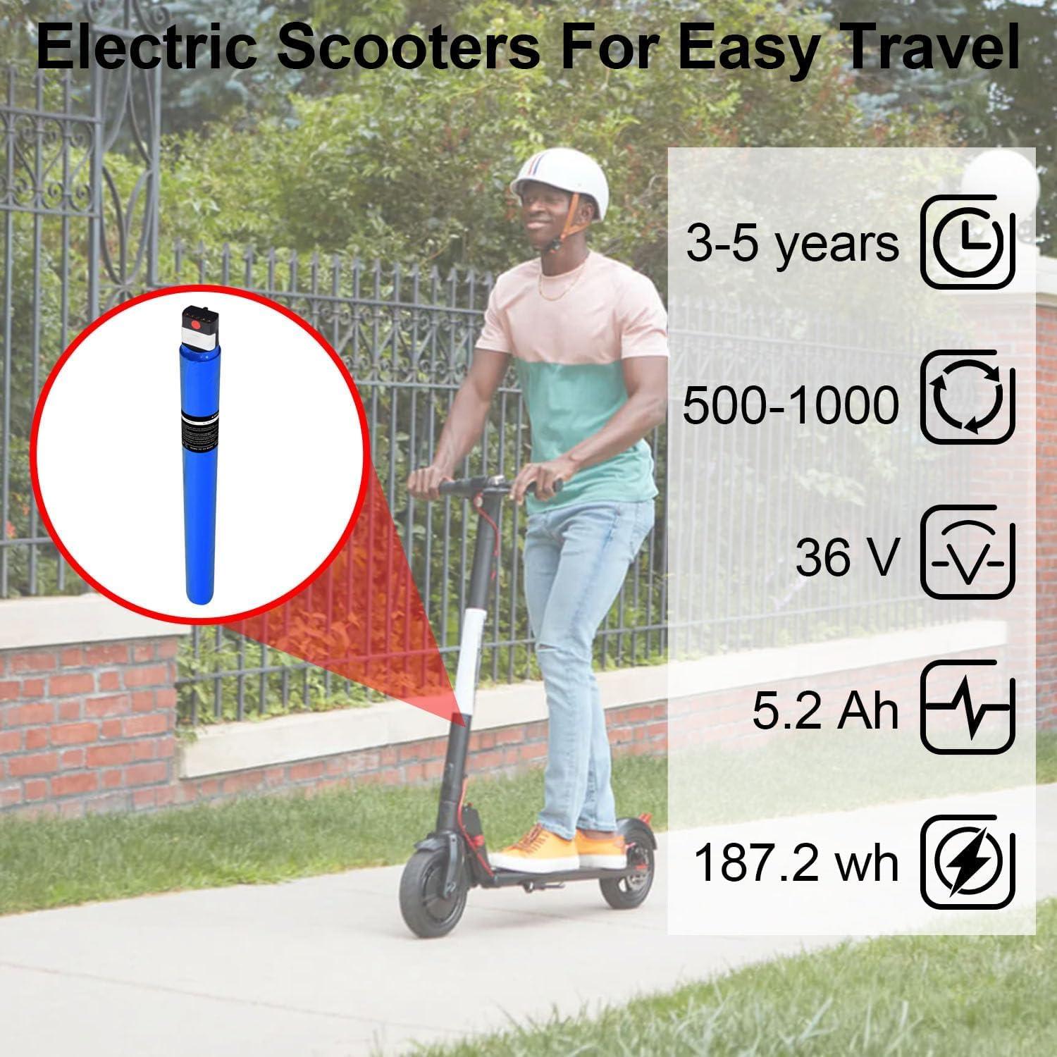 Batería de 36V 5200mAh Gotrax GXL V2 - Alta Capacidad