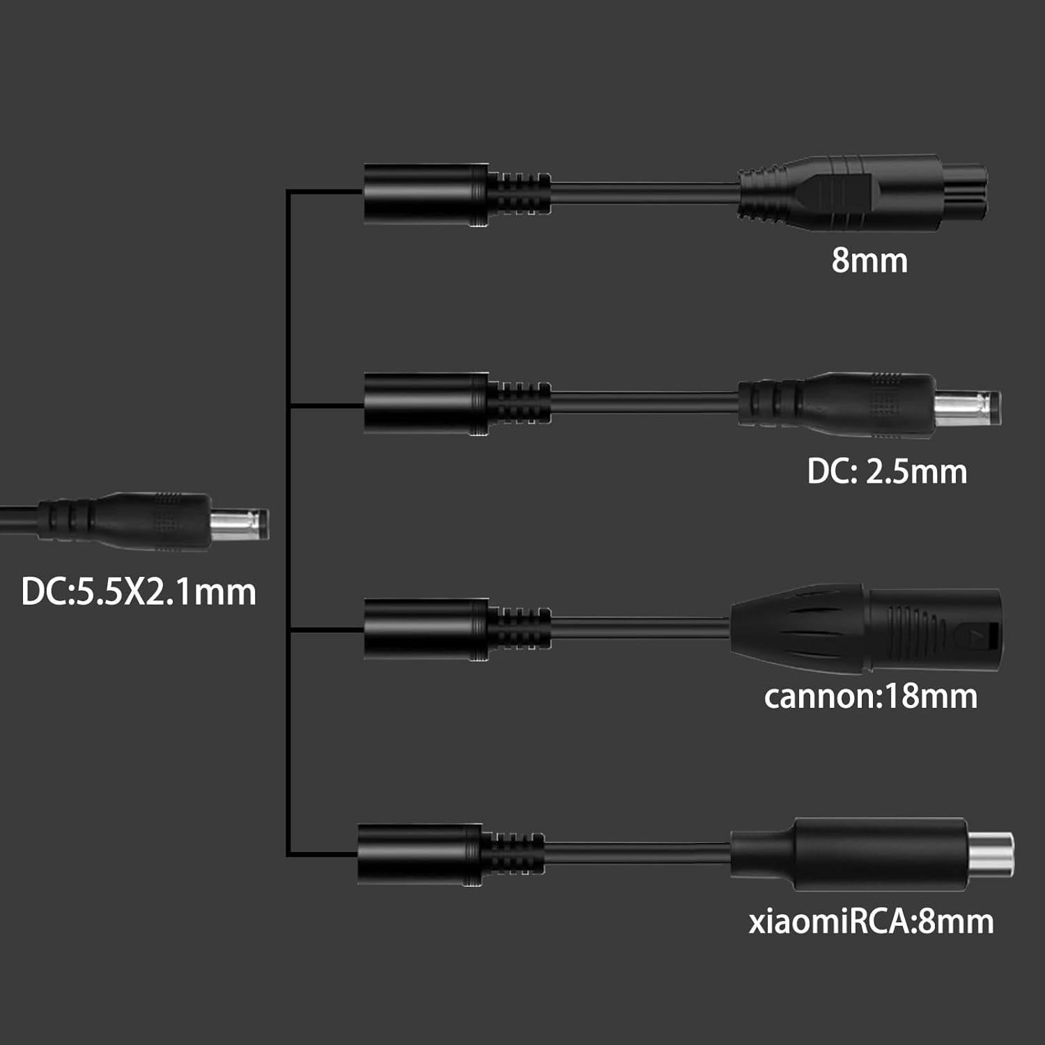Cargador Eléctrico 42V 2A para Scooter y Hoverboard GOTRAX