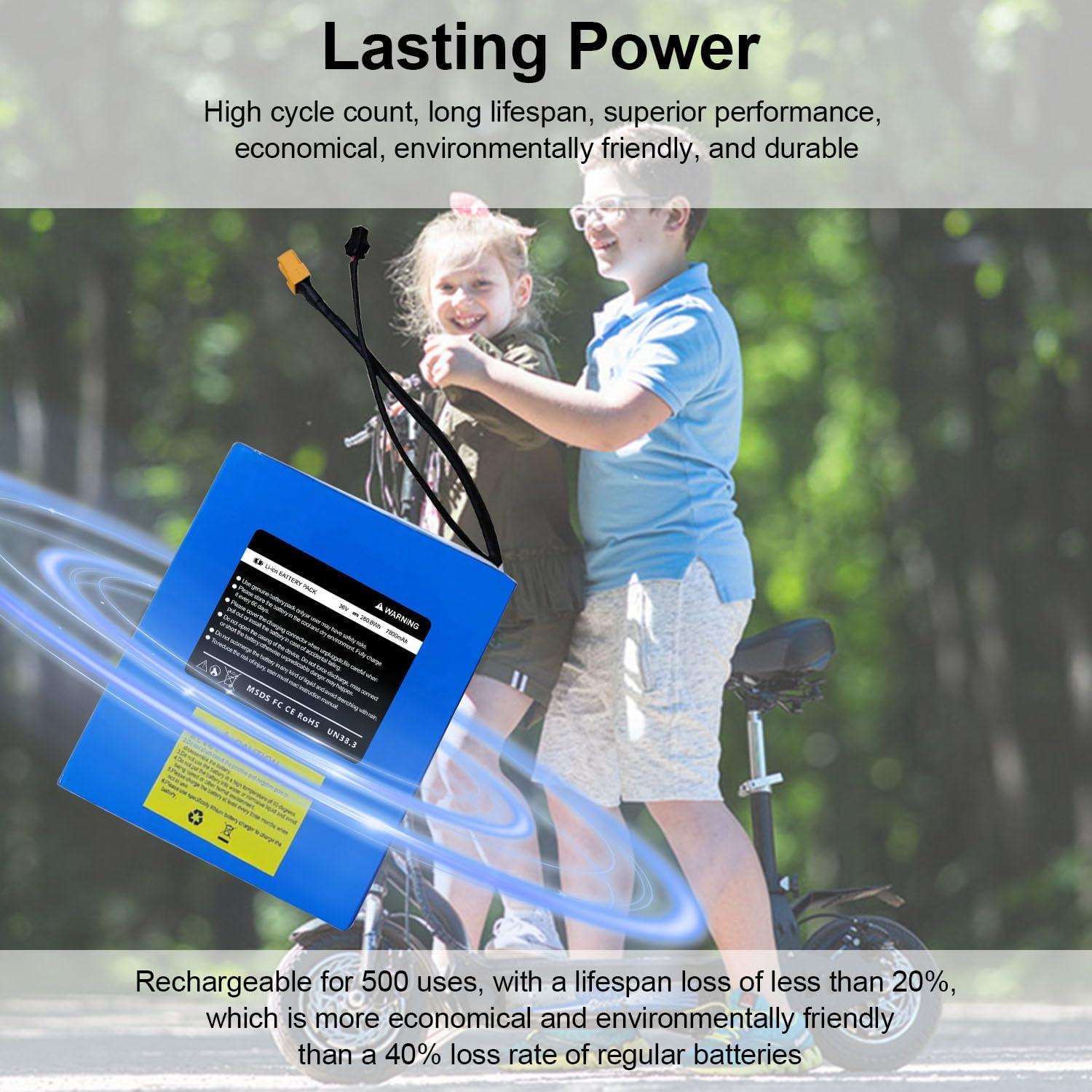 Batería de Litio 36V 7800mAh para Scooter Eléctrico CWUU