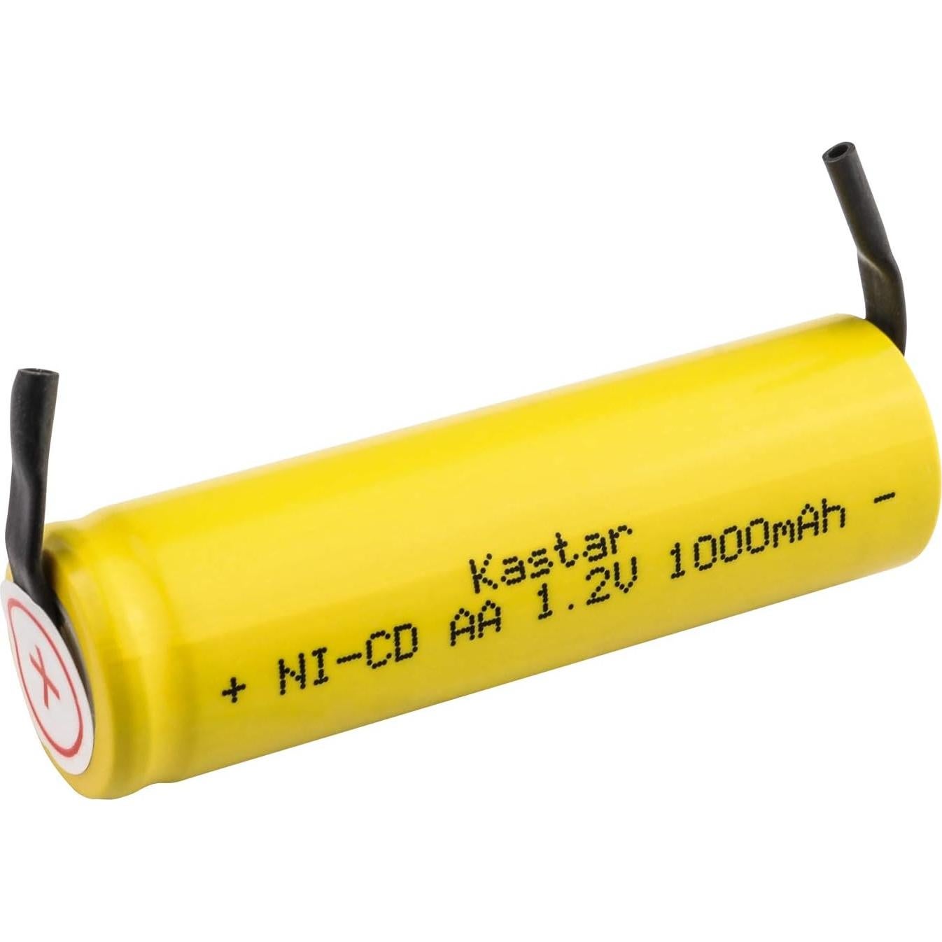 Batería Recargable AA Kastar 1.2V 1000mAh para Afeitadoras