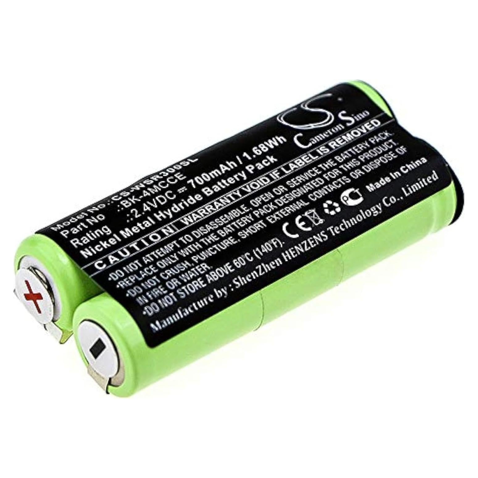 Batería Ni-MH 700mAh 2.4V JIAJIESHI para Cepillo Waterpik