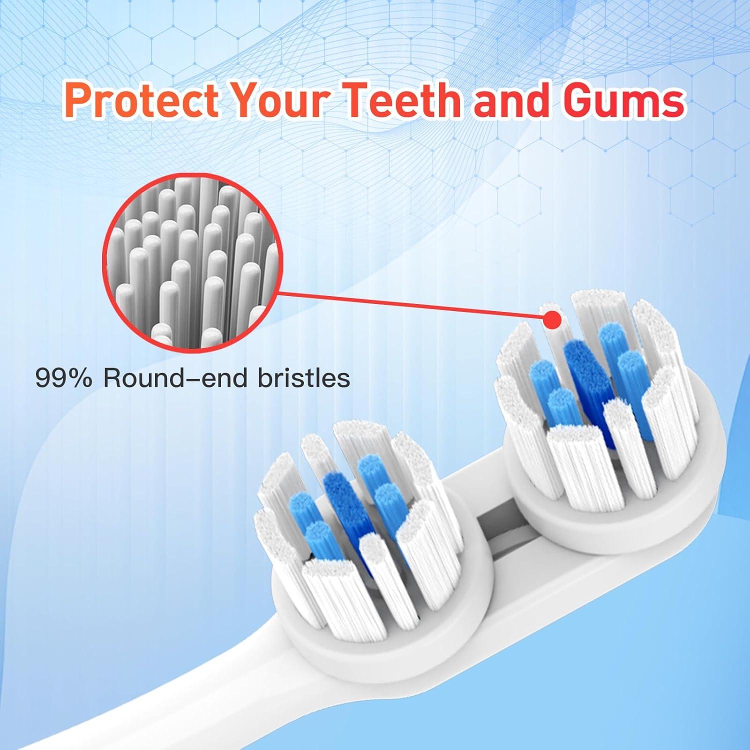 Cabezas de cepillo de dientes Spinbrush Pro Clean/Whiten - 8 Piezas