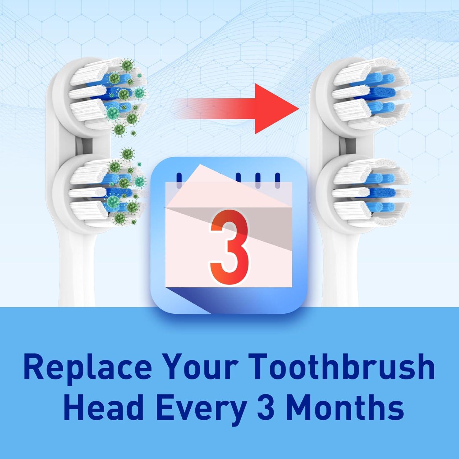 Cabezas de cepillo de dientes Spinbrush Pro Clean/Whiten - 8 Piezas