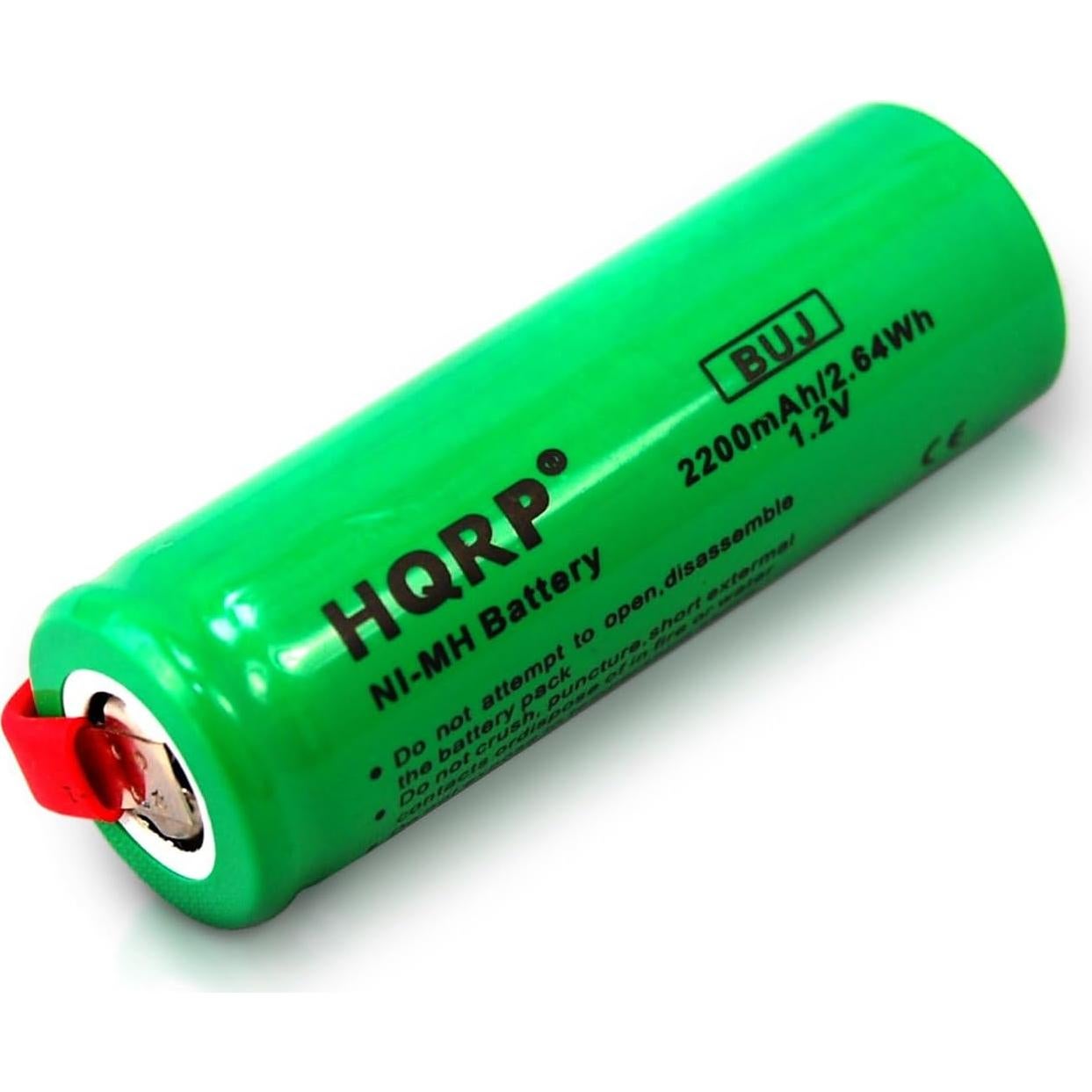 Batería Recargable HQRP 49x17mm para Cepillo Braun Triumph