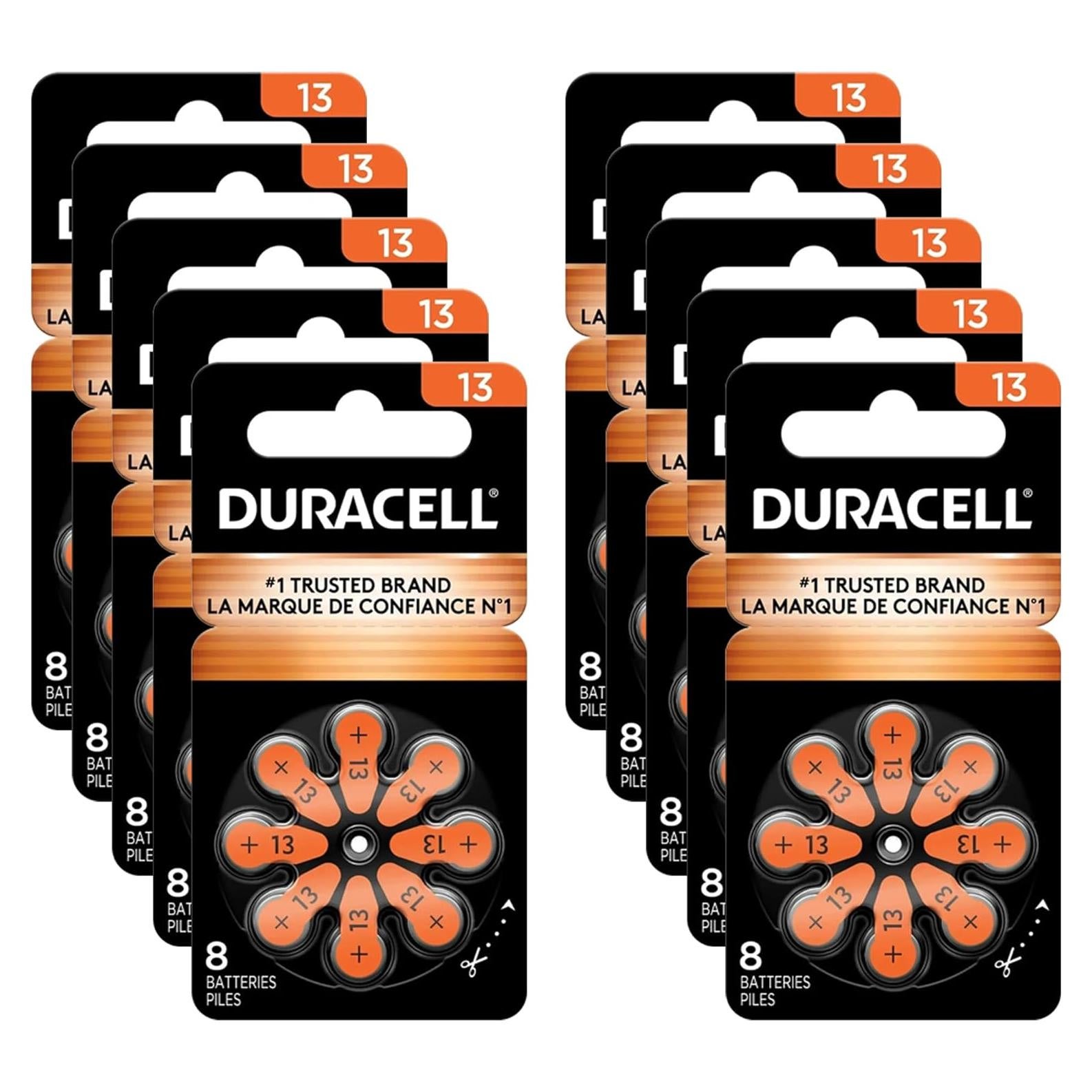 Baterías para Audífonos Duracell Activair PR48 - 80 Unidades