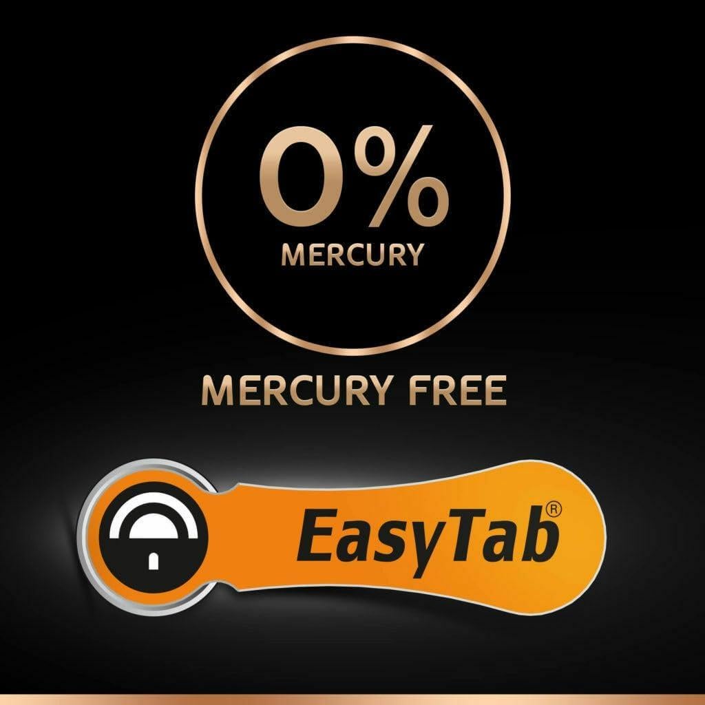 Baterías para Audífonos Duracell Activair PR48 - 80 Unidades