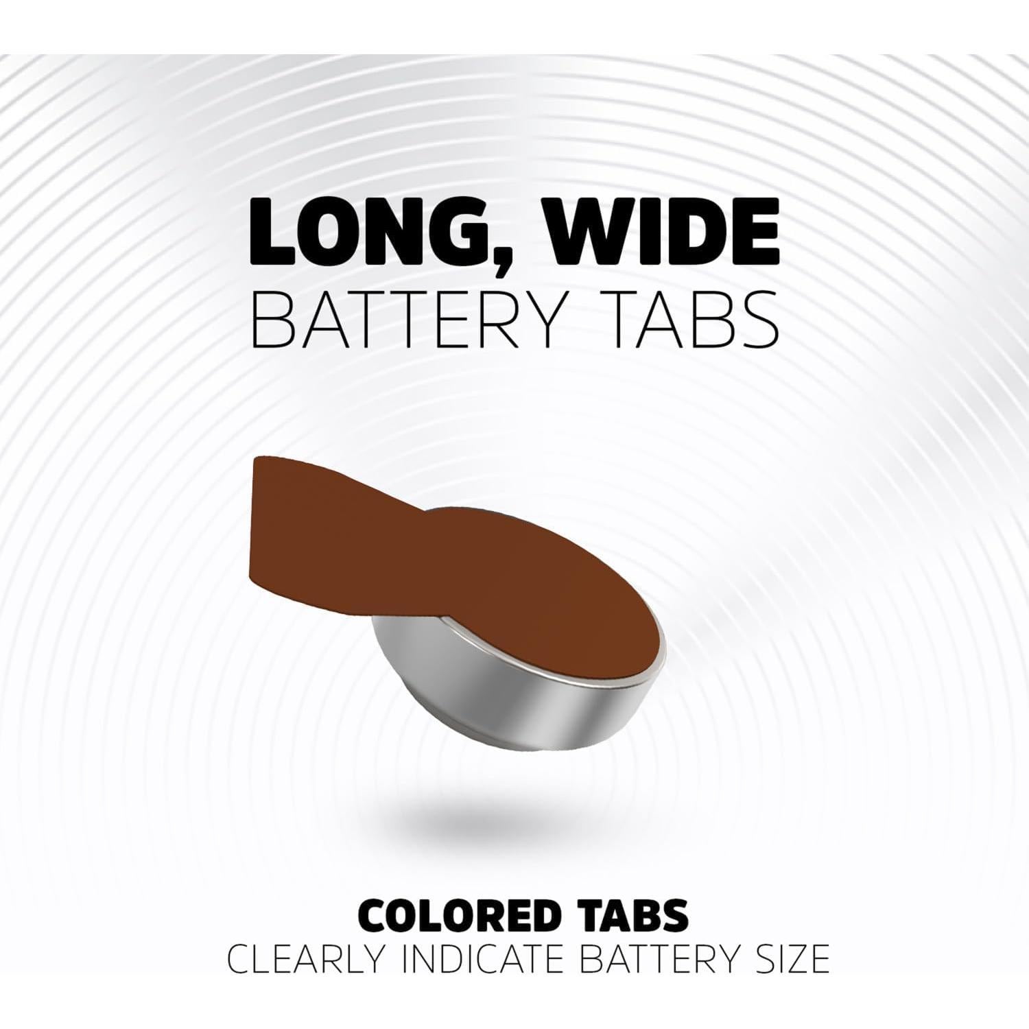 Baterías para Audífonos Energizer 312, Paquete de 24 Unidades