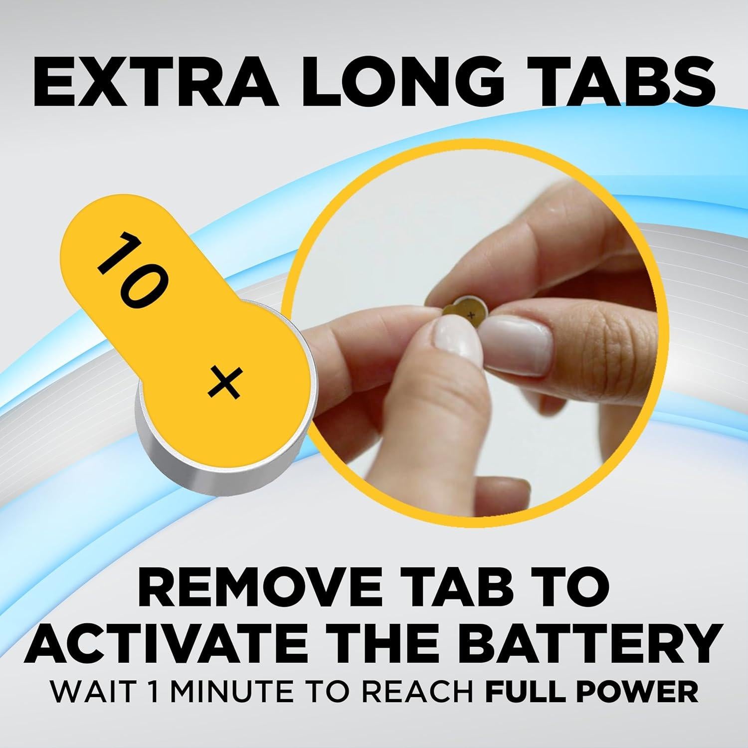 Baterías para Audífonos Powermax Tamaño 10 - Paquete 60 Unidades