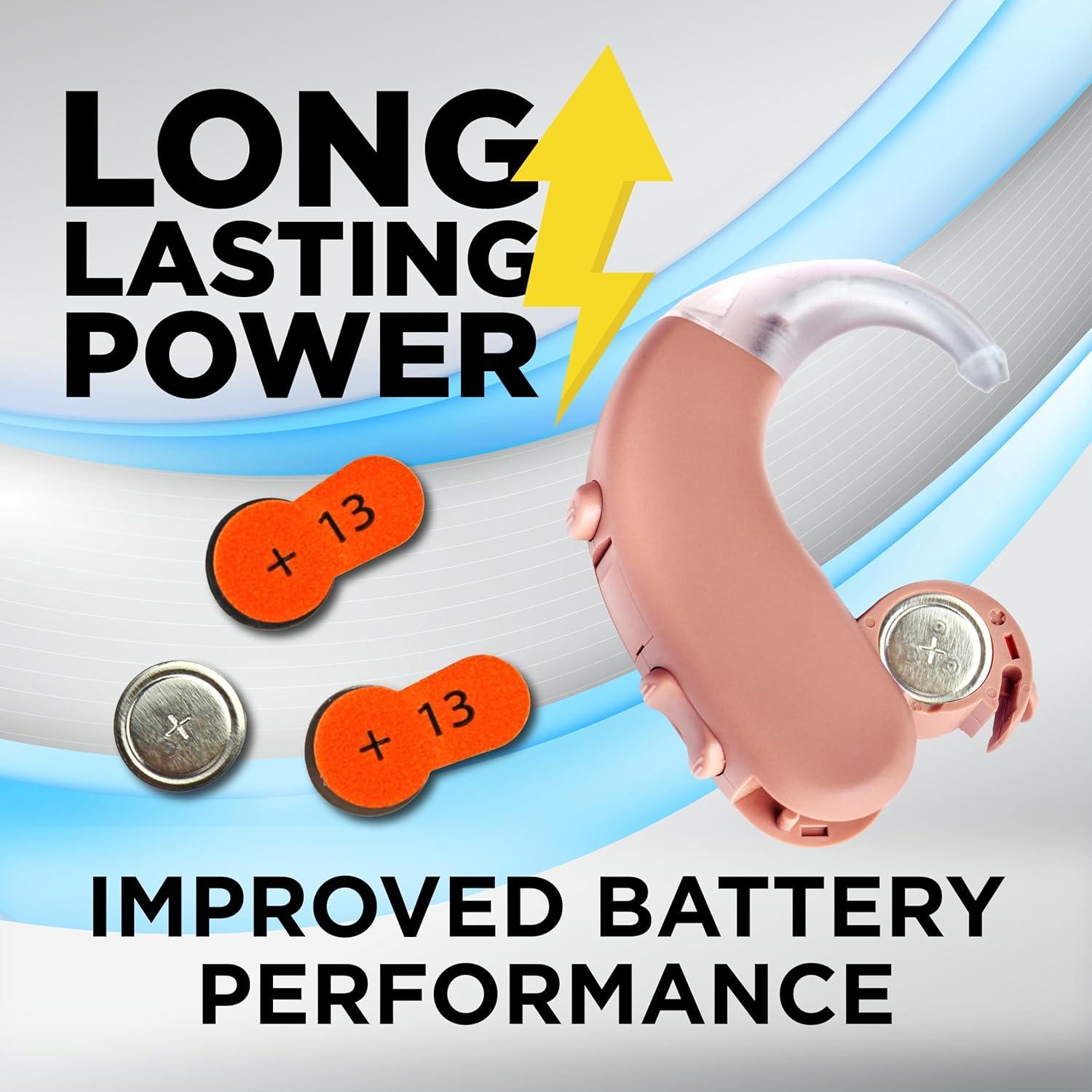 Baterías para Audífonos Powermax Tamaño 13 - Paquete 60 Unidades