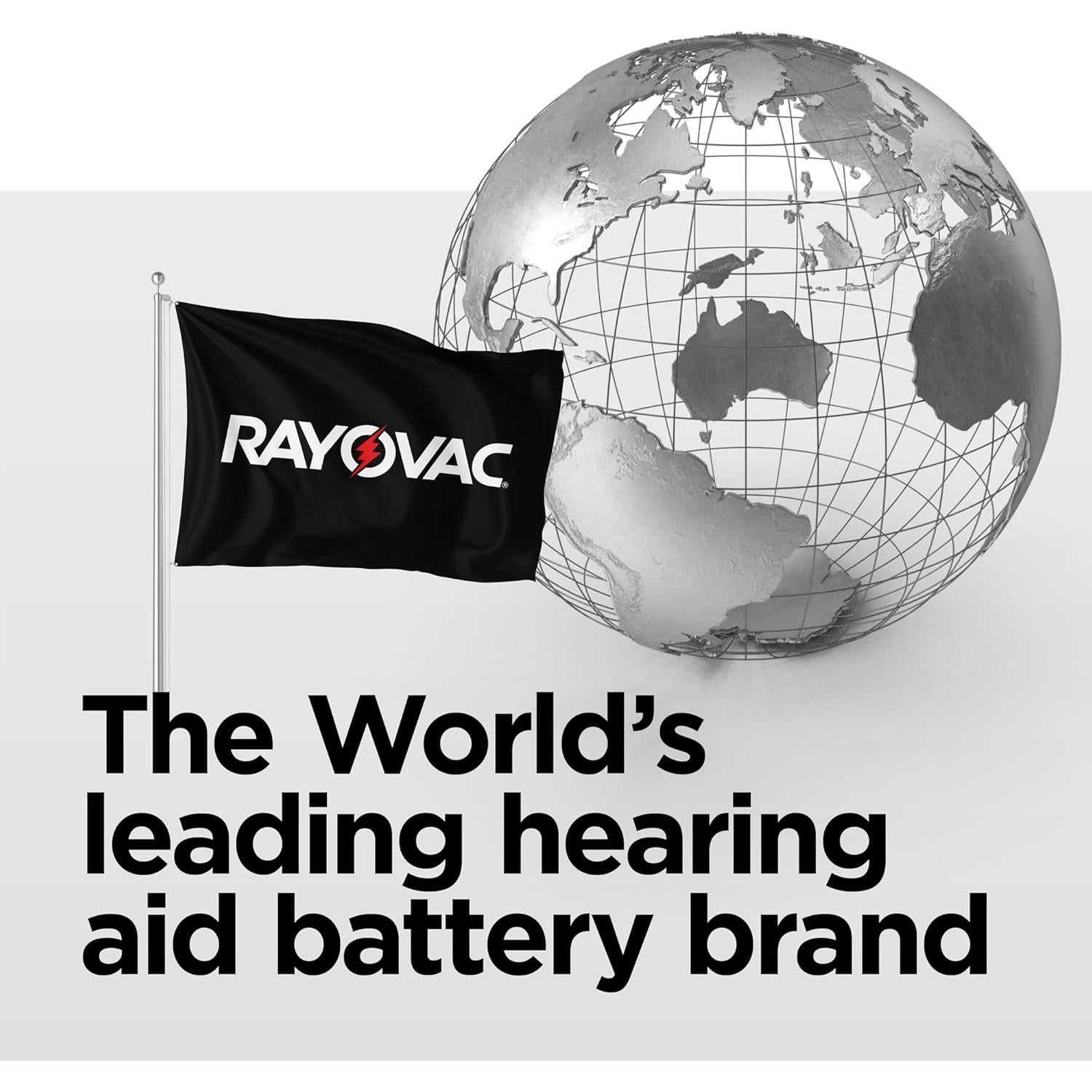 Baterías Rayovac Extra 10 Zinc-Aire 60 Unidades 1.45V