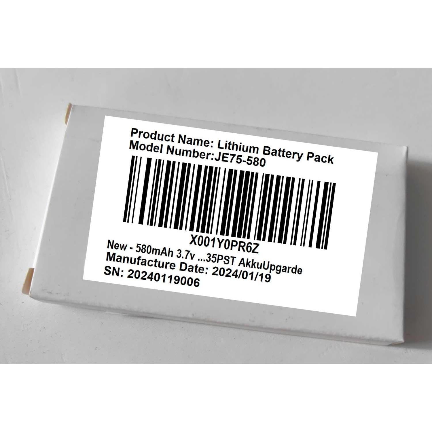 Batería de Reemplazo AOLIKES 580mAh 3.7V para Jabra Evolve 75